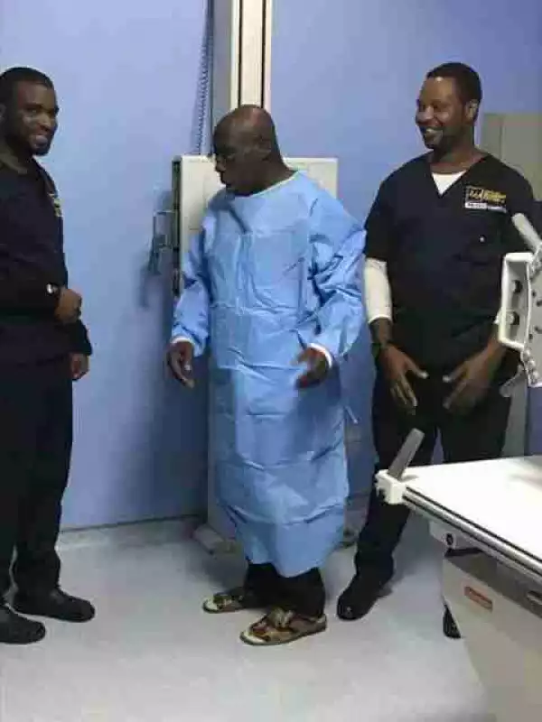 See How Much Obasanjo Paid As He Goes For Medical Checkup In Bayelsa (Photo)